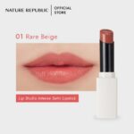 LIP STUDIO INTENSE SATIN LIPSTICK 01 RARE BEIGE
