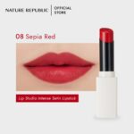 LIP STUDIO INTENSE SATIN LIPSTICK 08 SEPIA RED