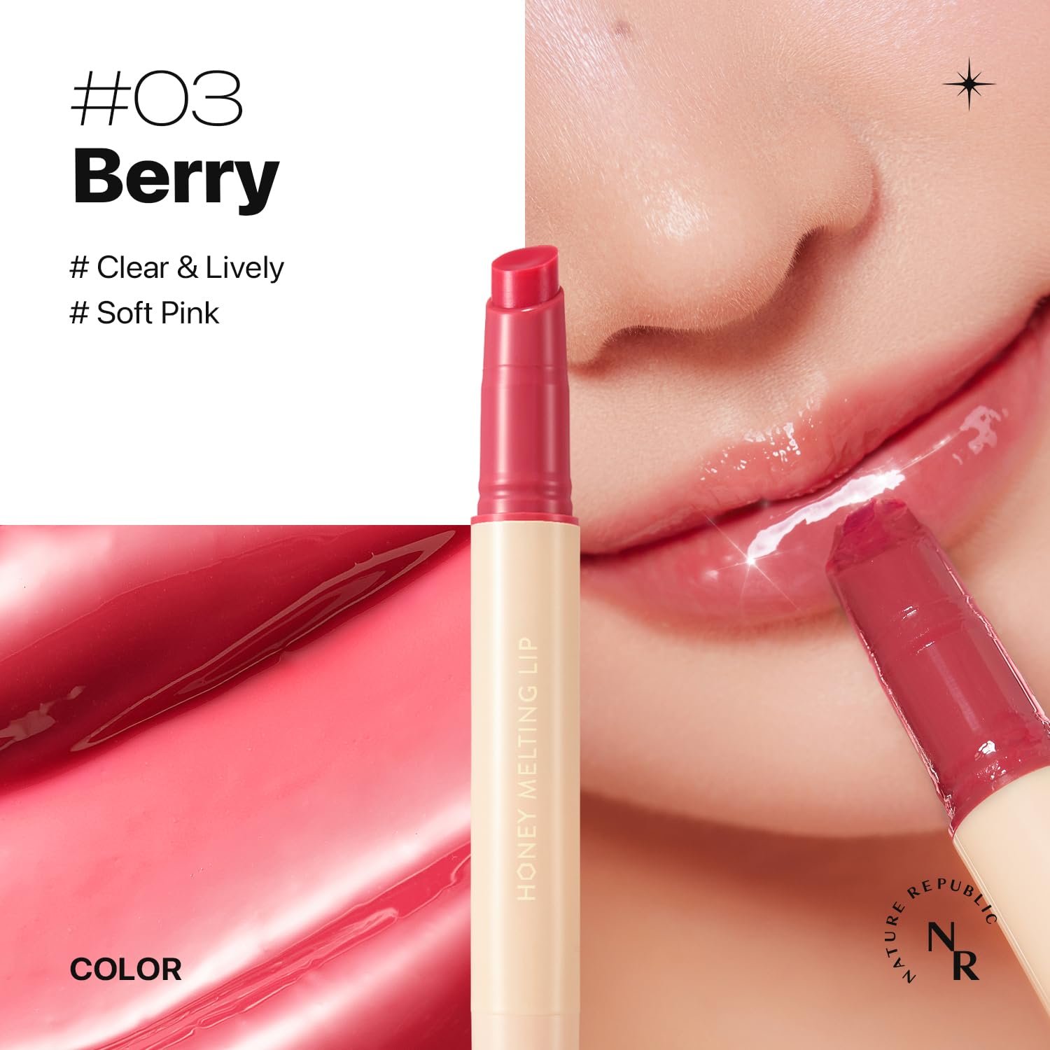 1000167739.jpg HONEY MELTING LIP 03 BERRY – Image 1