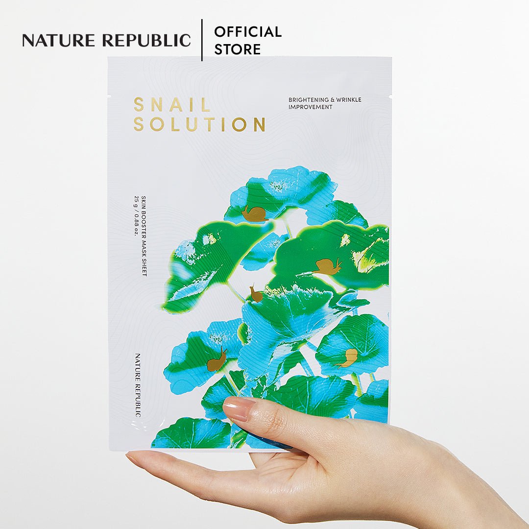 1000168029.jpg SNAIL SOLUTION SKIN BOOSTER MASK SHEET – Image 1